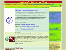 Tablet Screenshot of citoyensdumonde.fr