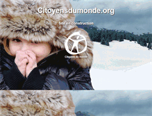 Tablet Screenshot of citoyensdumonde.org