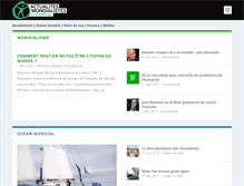 Tablet Screenshot of citoyensdumonde.net